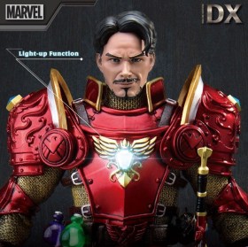 Medieval Knight Iron Man Deluxe Version Marvel Dynamic Action Heroes 1/9 Action Figure by Beast Kingdom